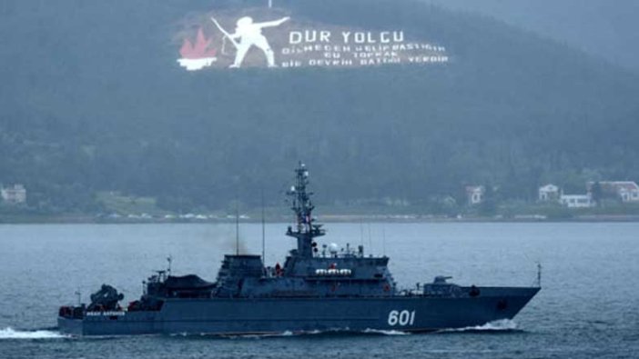 Rus mayın tarama gemisi Marmara Denizi'ne doğru yol aldı!