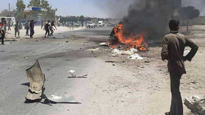 Afrin'de kontrol noktasında patlama: 1 ölü, 2 yaralı