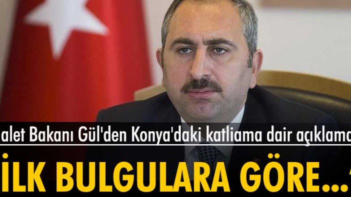 Adalet Bakanı Gül: İlk bulgulara göre olayın etnik bir yönü yok