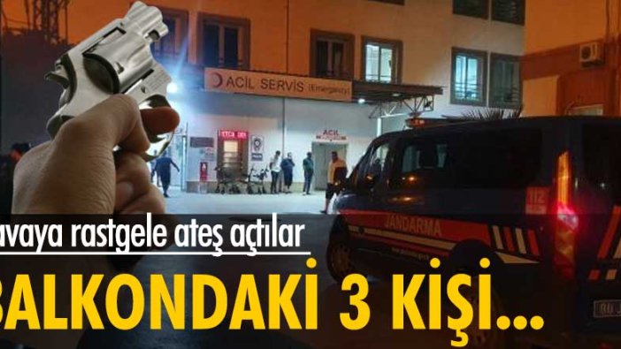 Osmaniye’de havaya ateş açılması sonucu 3 kişi yaralandı!