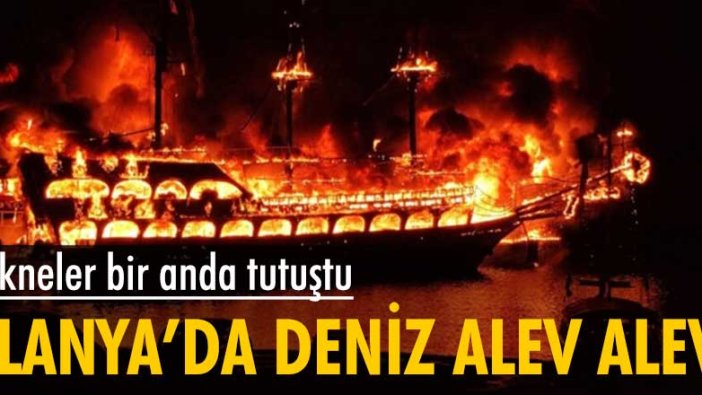 Antalya'da facia... Gezi teknesinde çıkan yangın sabotaj ihtimalini güçlendiriyor