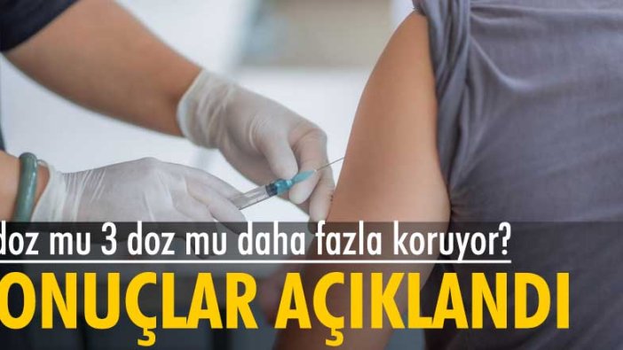 3. doz koronavirüs aşılamaları ile ilgili dikkat çeken bir araştırma yayınlandı