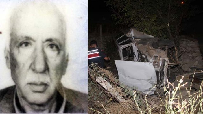 Evin bahçesine uçan otomobilin sürücüsü hayatını kaybetti