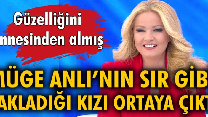 Müge Anlı'nın sır gibi sakladığı kızı ortaya çıktı... Güzelliğini annesinden almış