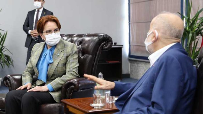 Meral Akşener'den Asıltürk için Karamollaoğlu'na taziye ziyareti