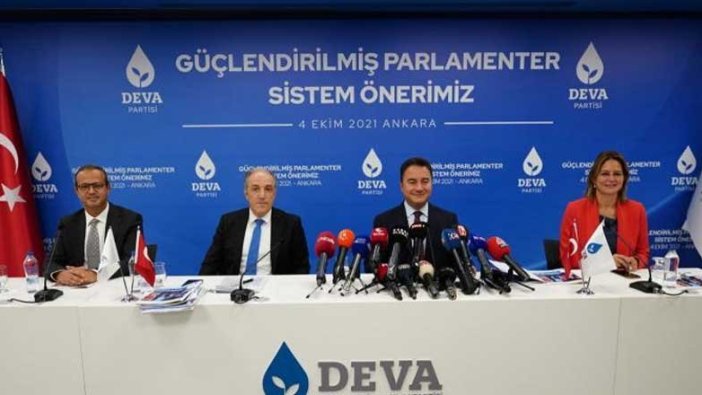 Ali Babacan, "Güçlendirilmiş Parlamenter Sistem" önerilerini açıkladı
