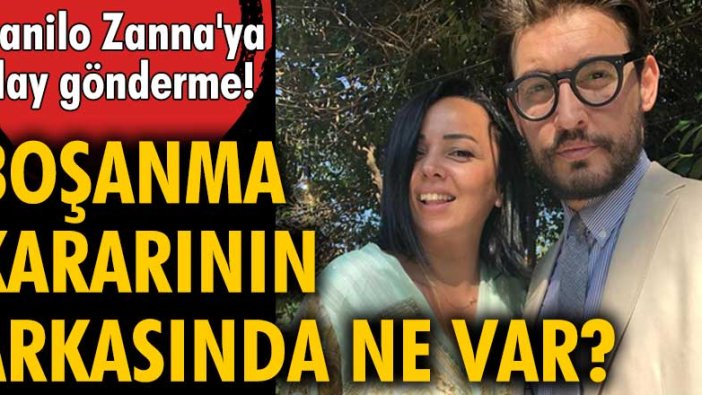 Danilo Zanna'nın boşanma aşamasındaki eşi Tuğçe Demirbilek'ten olay gönderme!