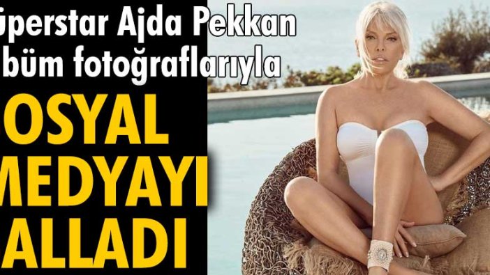 Süperstar Ajda Pekkan albüm fotoğraflarıyla sosyal medyayı salladı