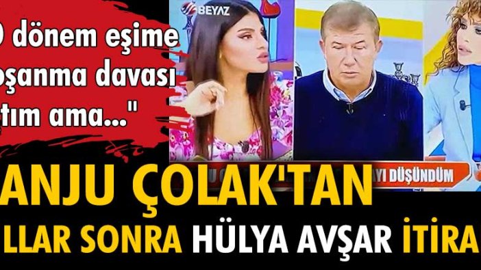 Tanju Çolak'tan yıllar sonra Hülya Avşar itirafı: "O dönem eşime boşanma davası açtım ama..."