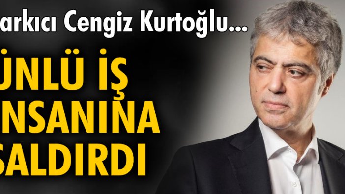 Cengiz Kurtoğlu, iş insanı Mustafa Can'a bıçakla saldırdı