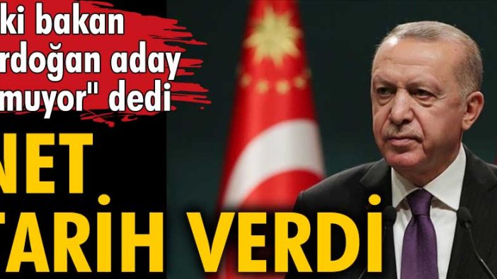 Eski bakan Yaşar Okuyan "Erdoğan aday olmuyor" dedi ve tarih verdi