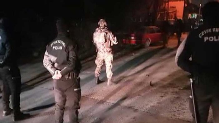 Kayseri’de 350 polisle uyuşturucu operasyonu!
