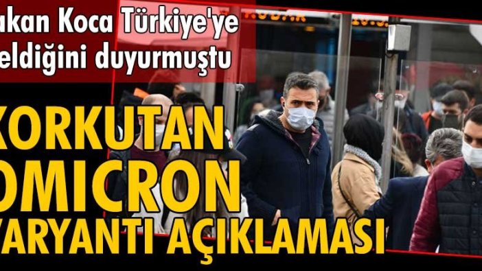 İzmir Valisi Köşger'den Omicron varyantı saptanan 5 kişiyle ilgili açıklama!