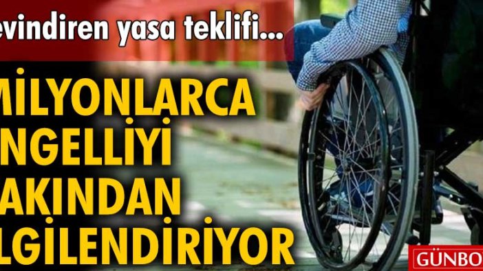 CHP’li vekil Ömer Fethi Gürer'den engelli vatandaşlar için kanun teklifi