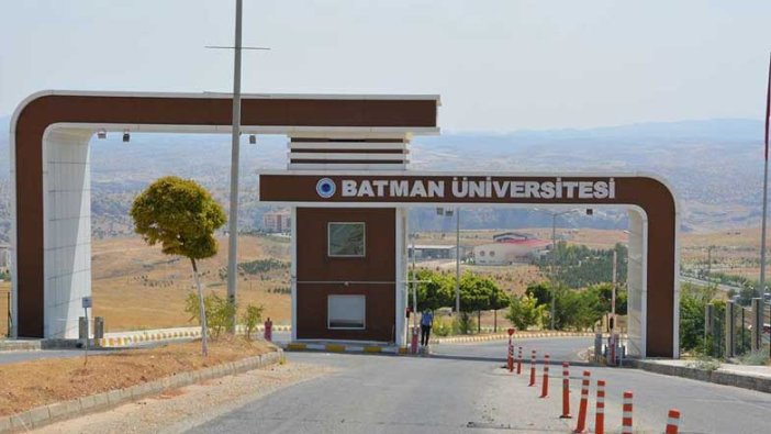 Batman Üniversitesi Öğretim Üyesi alım ilanı