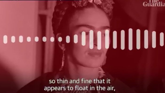 Frida Kahlo'nun sesi ilk kez duyuldu!