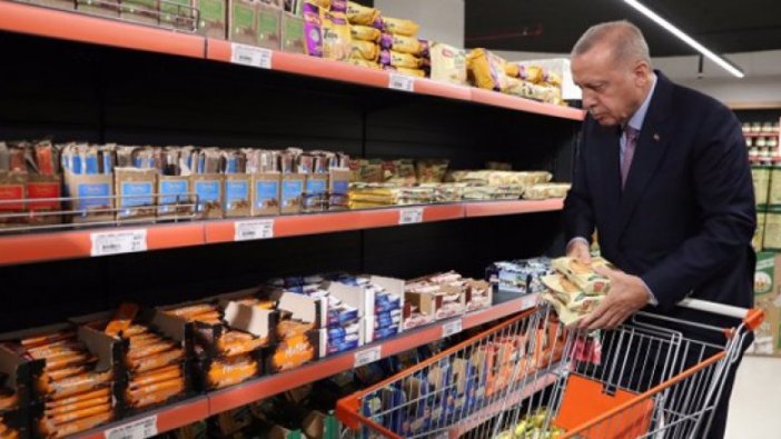 Erdoğan'ın market alışverişinin perde arkası! "Tek çekelim ki..."
