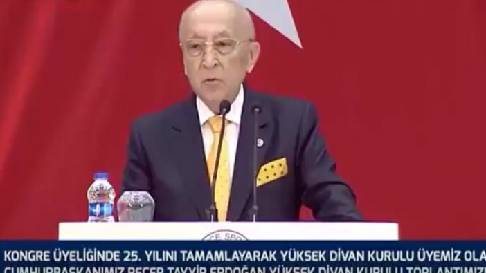 Fenerbahçe kongresinde Erdoğan'a şok sözler!