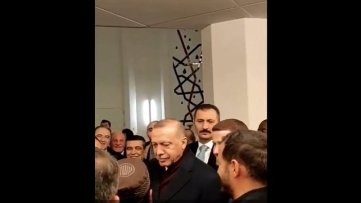 Tayyip Erdoğan'ın camideki 'I love you' diyaloğu