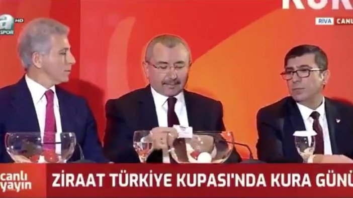 Türkiye Kupası kura çekimine "Sivas'ı çekme" sözü damga vurdu