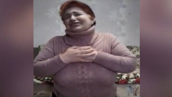 Ukrayna'ya virüsü bulaştıran kadın diz çökerek yalvardı