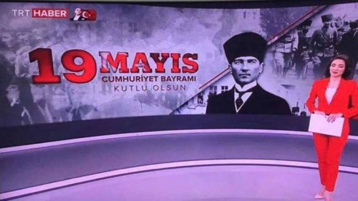 TRT Haber'de 19 Mayıs skandalı