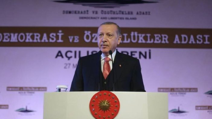 Cumhurbaşkanı Erdoğan Alparslan Türkeş'i andı