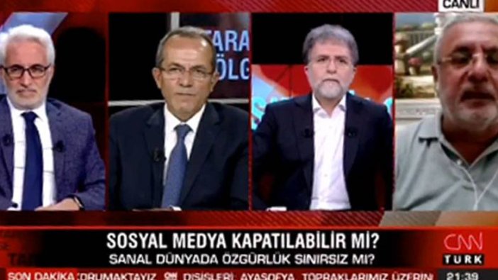 CNN Türk'te ortalık karıştı... Şaban Sevinç'ten Mehmet Metiner'e: "Ankara'ya döndüğünde..."