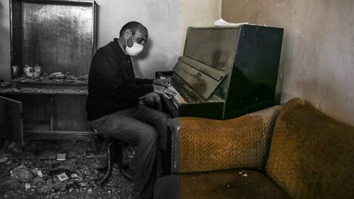 Ermenistan'a piyano çalarak sitem etti