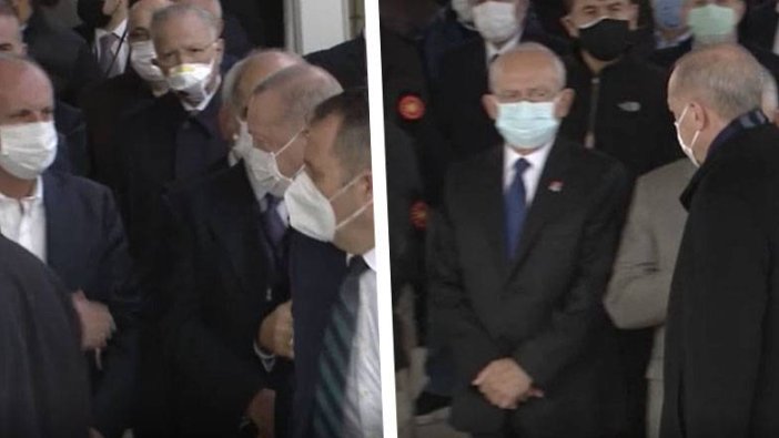Erdoğan Kılıçdaroğlu’na selam vermedi