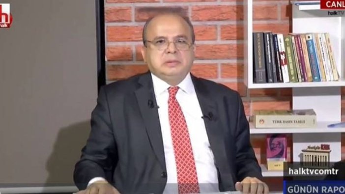 Halk TV'de Fatih Ertürk'ün zor anları