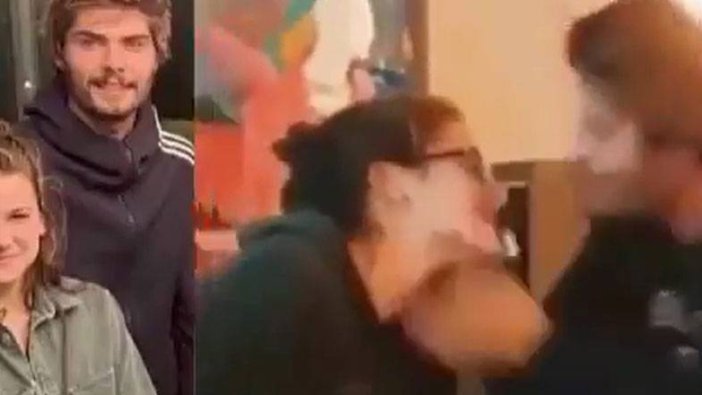 Survivor Barış ve Nisa'nın öpüşme videosu sosyal medyayı salladı