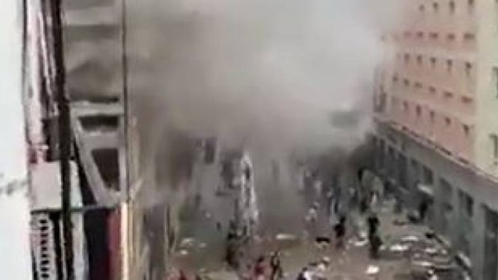 Madrid'de şiddetli patlama
