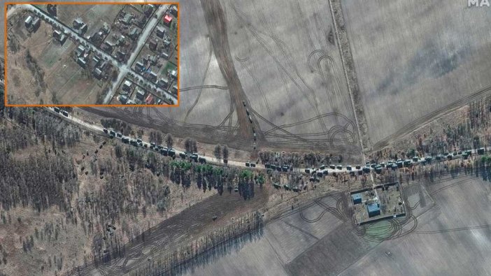 Rus tankları hız kesmiyor! İşte yeni uydu görüntüleri
