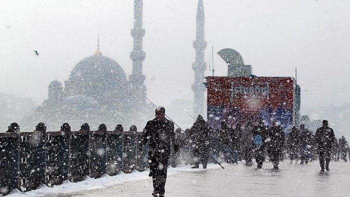 İstanbul kar fırtınasına teslim olacak!