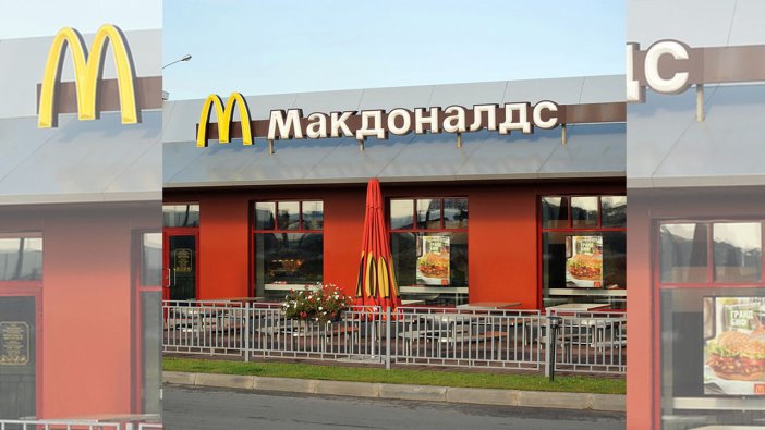 Rusya'ya bir yaptırım da McDonald's'dan geldi