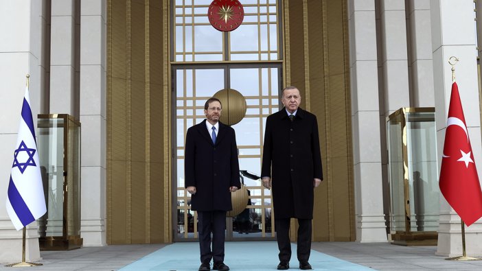 Erdoğan ve İsrailli mevkidaşı Herzog'tan işbirliği açıklaması