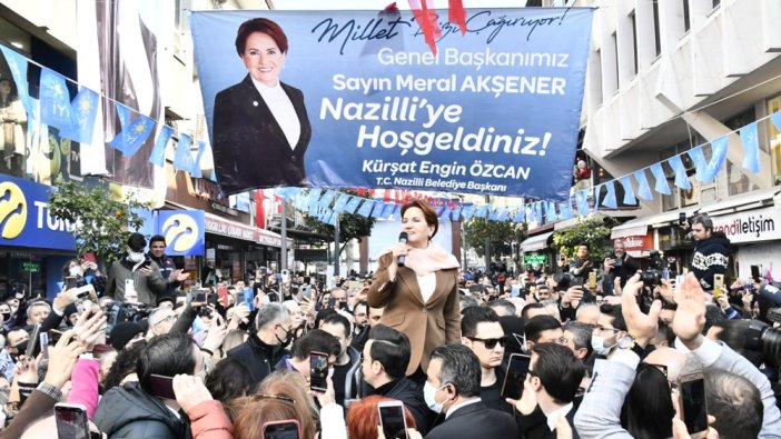 Aydın'da Meral Akşener'e büyük ilgi!