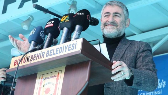 Bakan Nebati AKP mitinginde konuştu: Bu günler geçecek!