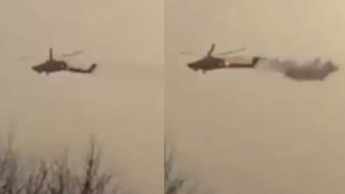 İlk defa denenen füze Rus helikopterini düşürdü