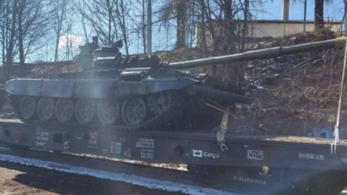 Rusya-Ukrayna savaşında dikkat çeken gelişme! NATO ülkesinin tankları savaş alanına girdi