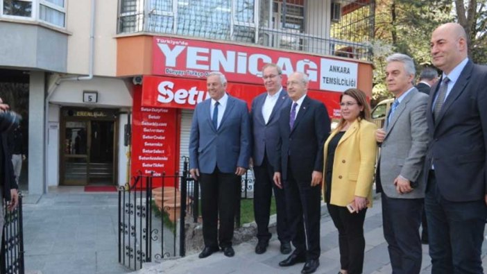 Kemal Kılıçdaroğlu'ndan Yeniçağ'a ziyaret