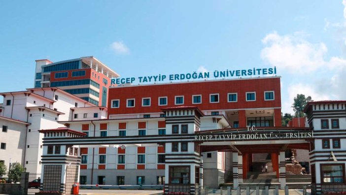 Recep Tayyip Erdoğan Üniversitesi Sözleşmeli Personel alım ilanı