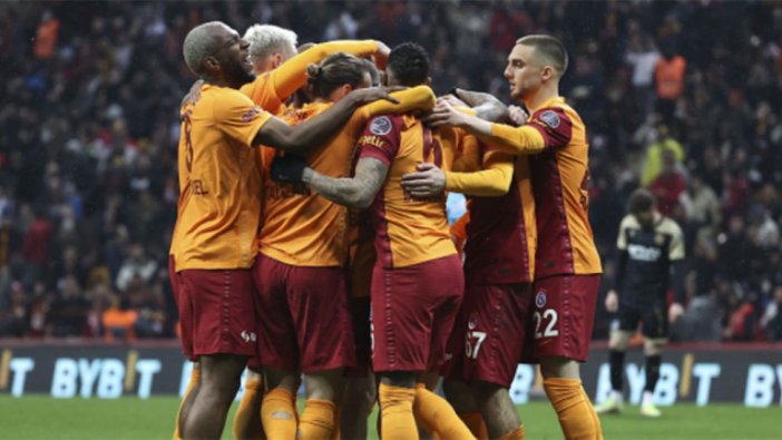 Galatasaray'dan gollü kapanış