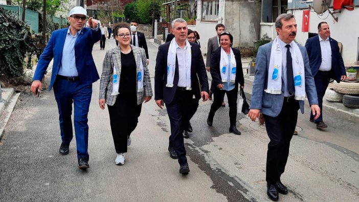 İYİ Parti ‘Anlat İstanbul’ çalışmasıyla Beykoz’a çıkarma yaptı