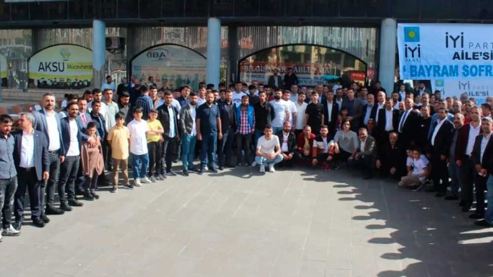 İYİ Parti Diyarbakır örgütünde “Bayram Soframızda” etkinliği