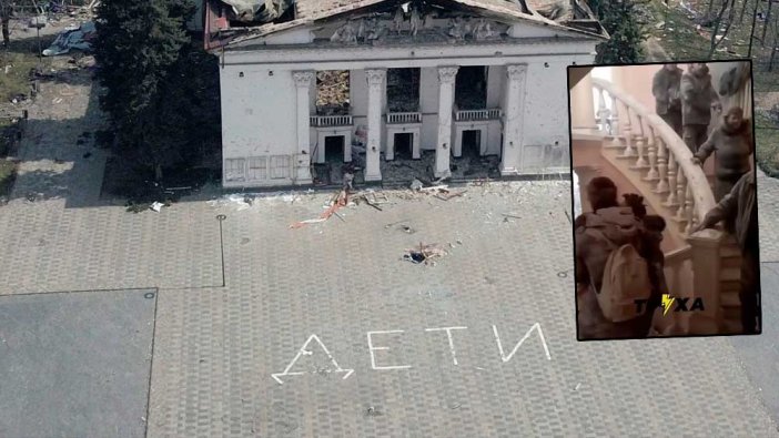 Rusların Ukrayna'daki en büyük katliamı: Tiyatro binası 600 kişiye mezar oldu