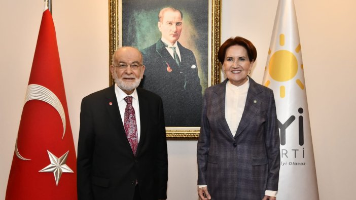 Temel Karamollaoğlu, İYİ Parti lideri Akşener'i ziyaret etti