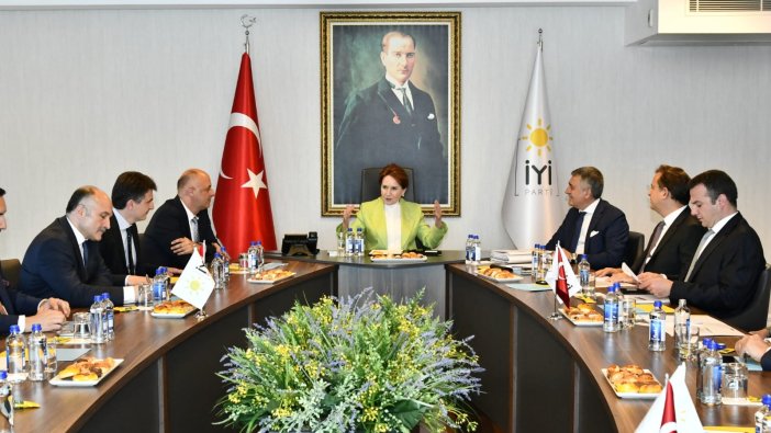 Meral Akşener, TÜSİAD Yönetim Kurulu Başkanı Turan'ı kabul etti