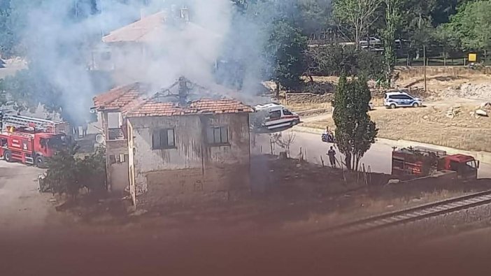 Konya Ereğli'de yangın alarmı